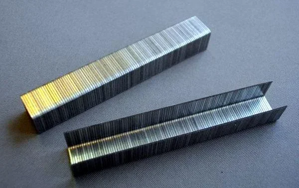 6 mm Feindraht Tacker Klammern, 1.000 Stück, Stärke 0,7 mm