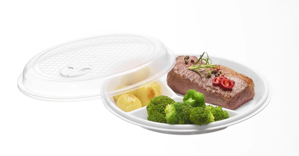 Mikrowellen-Teller-Set, 6-teilig