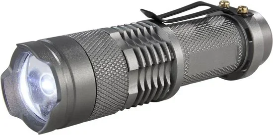 3 Watt LED Taschenlampe Titan, 80Lumen, IPX4, fokussierbar