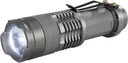 3 Watt LED Taschenlampe Titan, 80Lumen, IPX4, fokussierbar