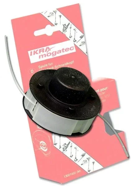 3 x Ersatzfadenspule für Rasentrimmer Länge 2 x 4 m, Stärke 1,4 mm