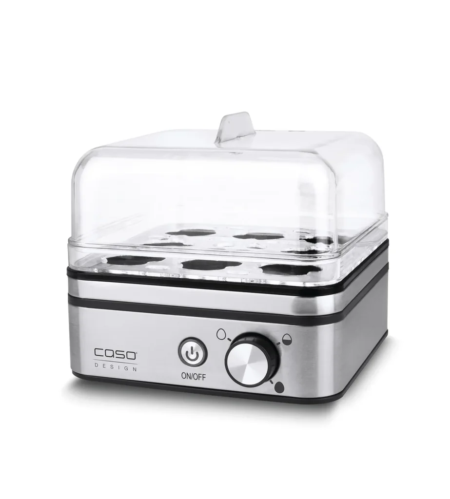 Eierkocher, für 8 Eier, Edelstahl, 400 Watt