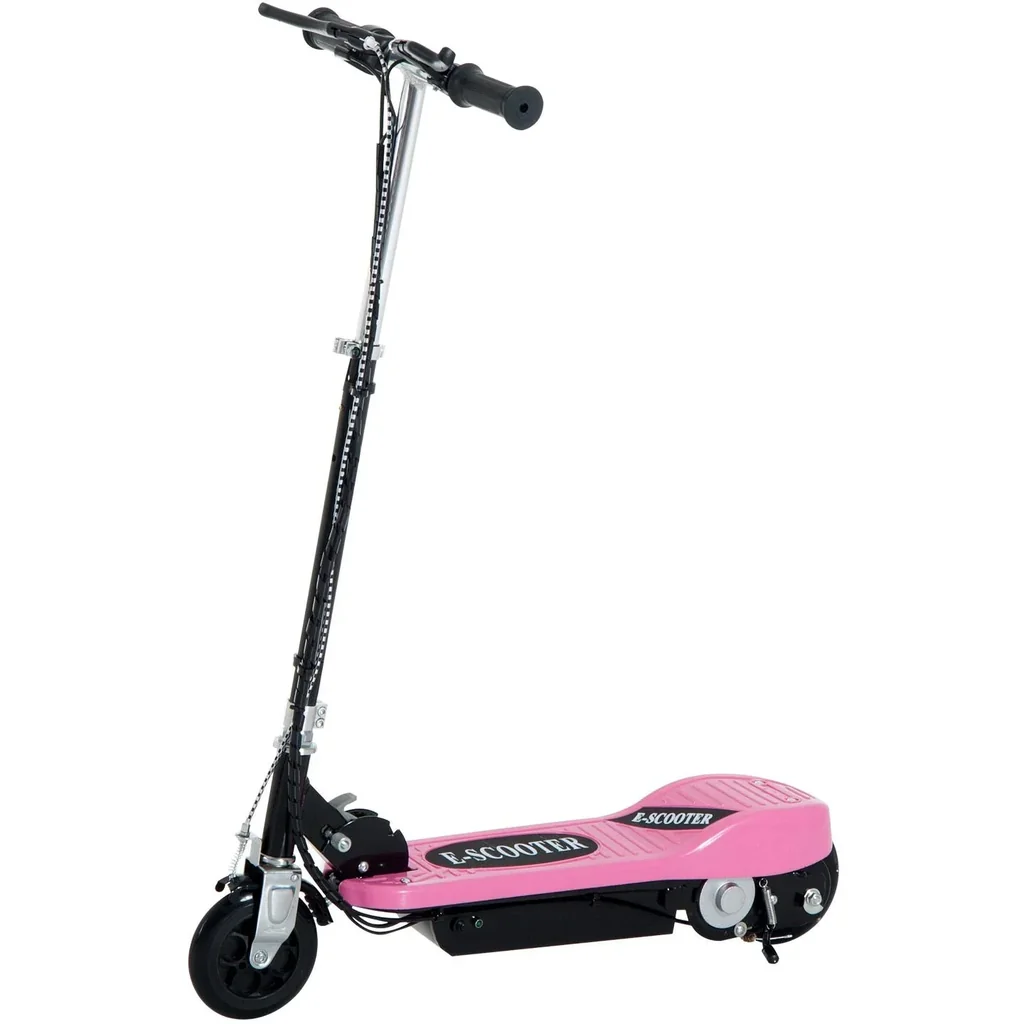 E-Scooter Kinderroller Cityroller 120W klappbar Rosa