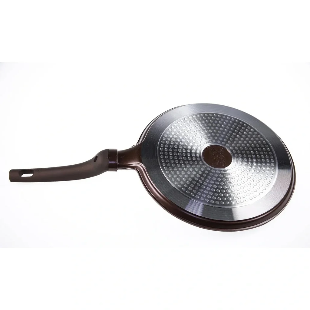 Pfannkuchenpfanne - Antihaftbeschichtung - 24 cm - Burgunderrot
