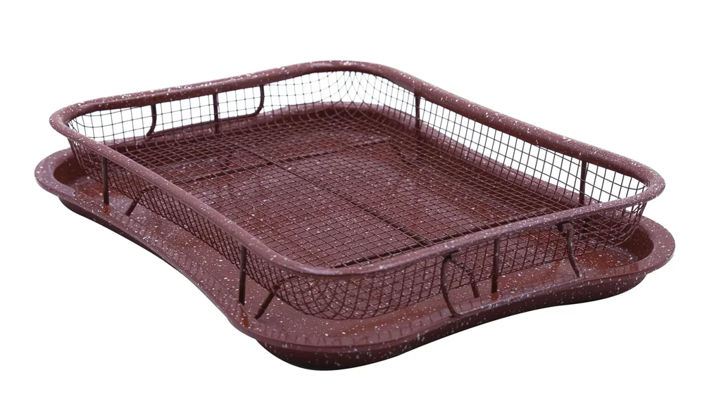 Backofen-Grillkorb "Super Crisper", 3-fach antihaftbeschichtet