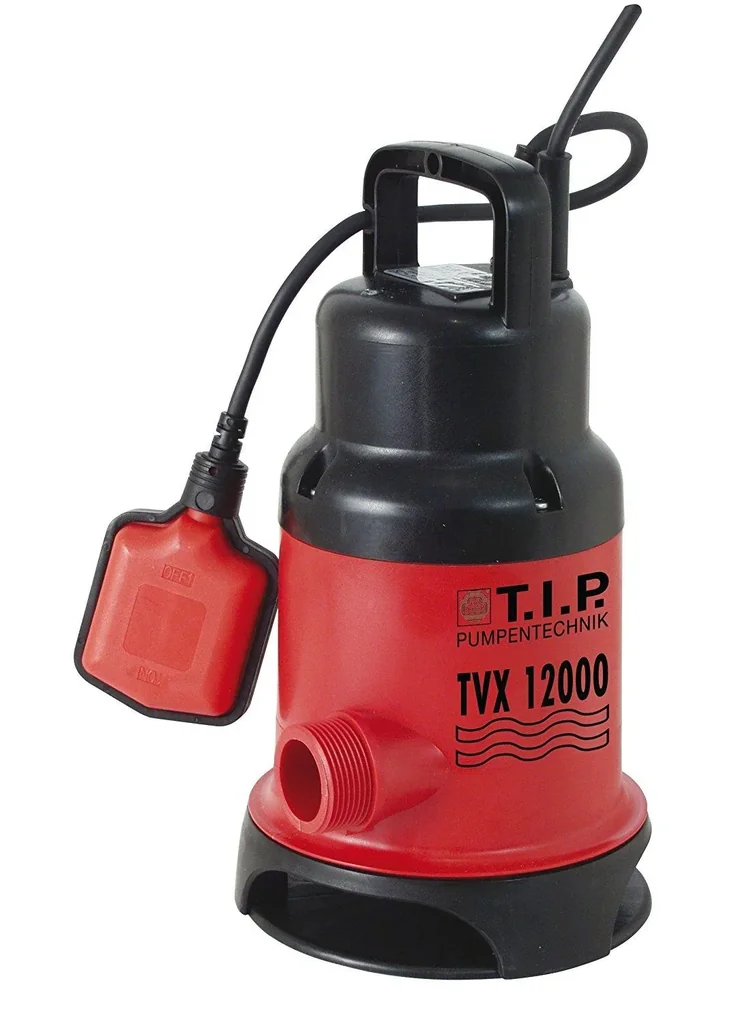Schmutzwasser Tauchpumpe TVX 12000, bis 10.800 l/h Fördermenge