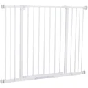 Hundesperre Metall weiß 72-107x76 cm