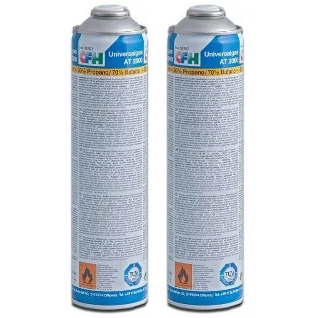 5x Gasflaschen für Gasbrenner - Unkrautbrenner