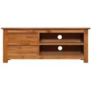 TV-Schrank 100x30x40 cm massiv Teak
