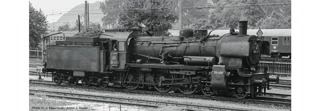 Dampflokomotive Baureihe 038 der Deutschen Bundesbahn