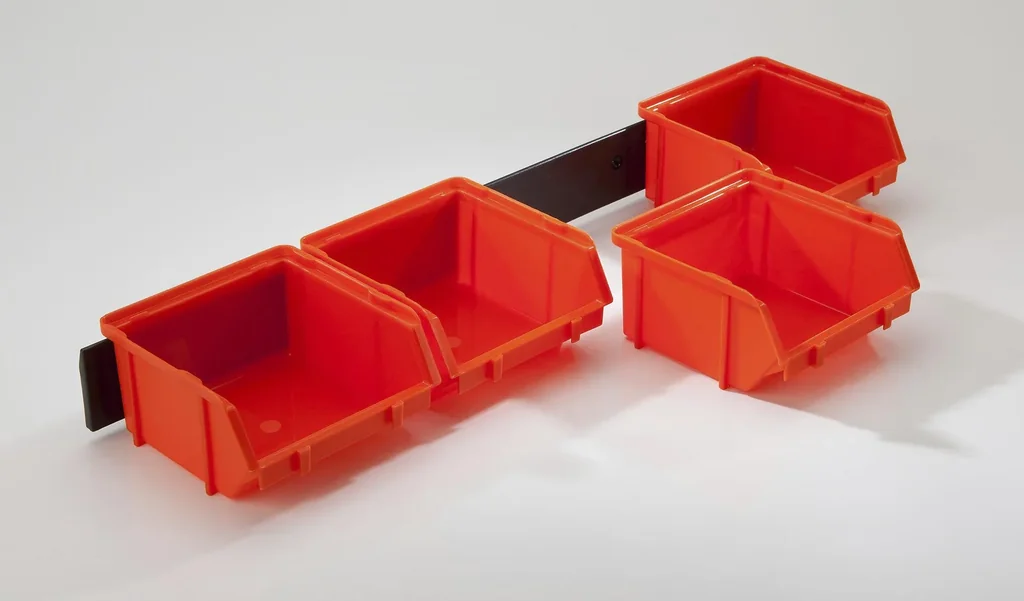 Sichtboxen Set 48 x 6,5 x 12 cm - 5-teilig