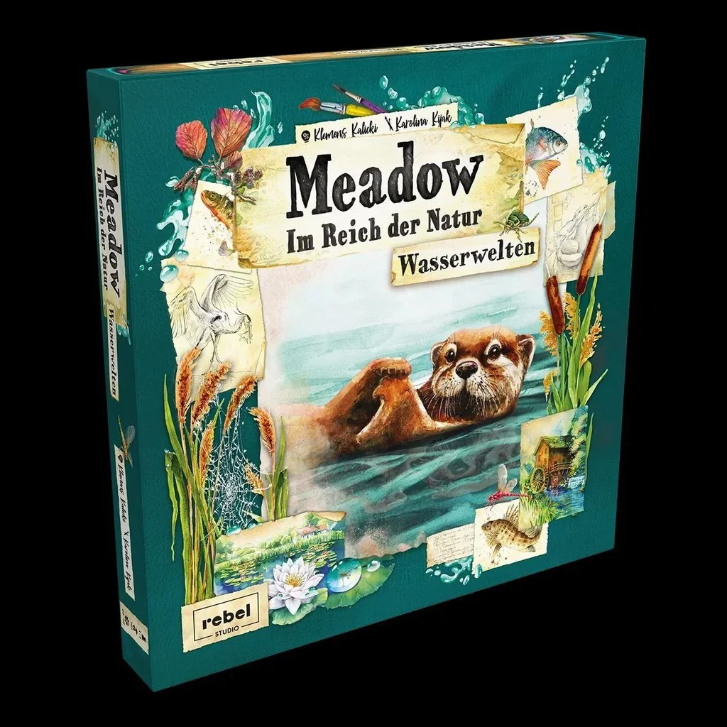 Gesellschaftsspiel Meadow - Wasserwelten ( Erweiterung )