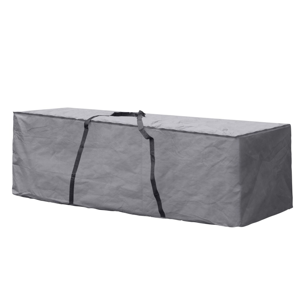 XL Kissen-Aufbewahrungsbezug 200 x 75 x 60 cm, wasserabweisende Outdoor-Kissentasche, UV-beständiger Schutzbezug mit Griffen, langlebiger wetterfester Aufbewahrungsbeutel für Loungekissen