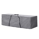 XL Kissen-Aufbewahrungsbezug 200 x 75 x 60 cm, wasserabweisende Outdoor-Kissentasche, UV-beständiger Schutzbezug mit Griffen, langlebiger wetterfester Aufbewahrungsbeutel für Loungekissen