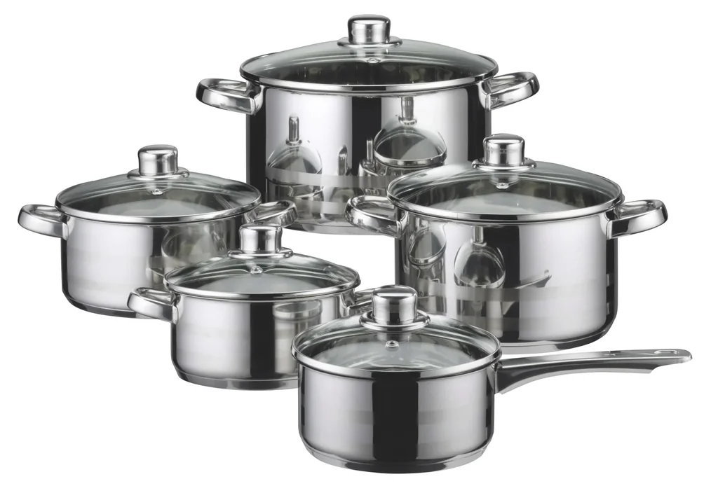 Skyline Topfset, 10-teilig, Edelstahl