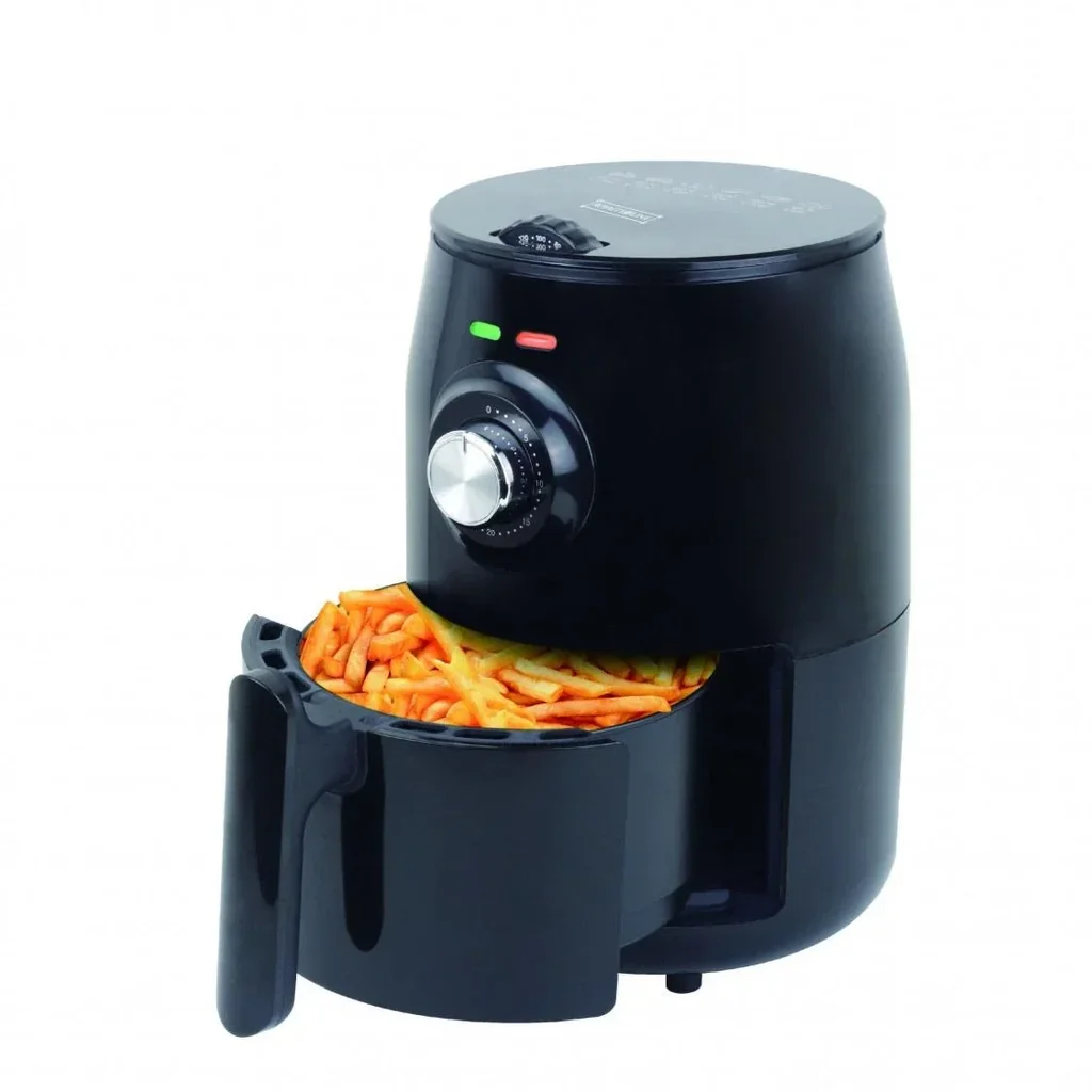 Friteuse Hetelucht Friteuse Deluxe-Schwarz