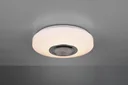 LED-Deckenleuchte MAIA, 10 W, 3000K, 1100 lm, RGBW, dimmbar, Fernbedienung, Bluetooth Lautsprecher, weiß