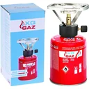 XQGaz 1 Pits Camping-Gas-Kocher - Mit Nachfüllung 450 Gramm