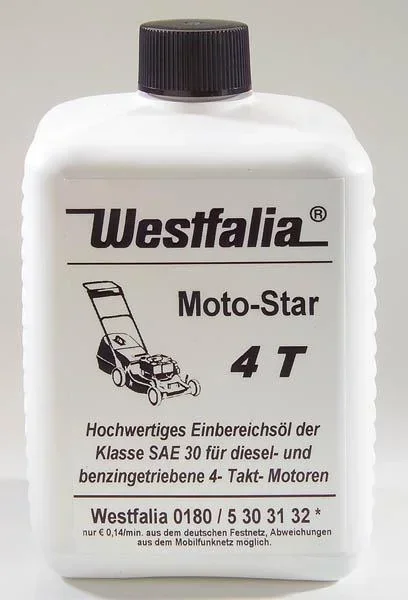 Rasenmäher Öl "Moto-Star 4 T", 600 ml