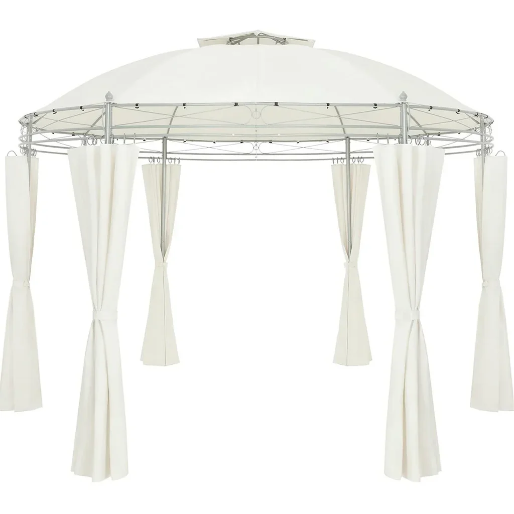 Pavillon Toscana Beige 3,5m UV-Schutz 50+