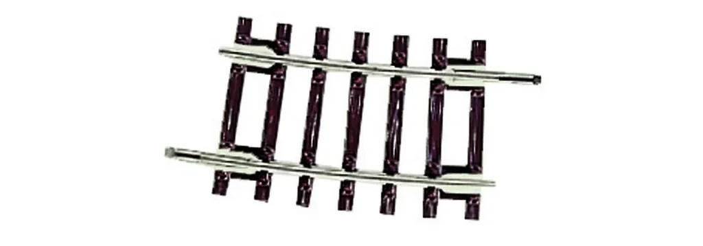 12 Stück Gebogenes Gleis R2¼, Radius 358 mm, Bogenwinkel 7,5°