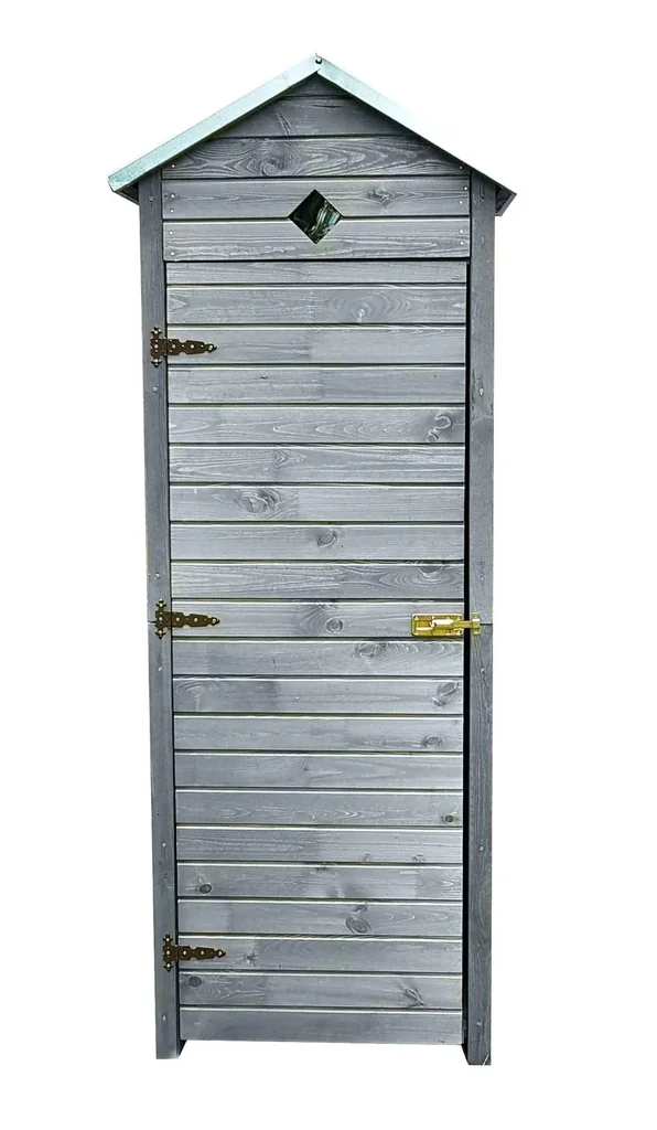 Gartenschrank Babylon, grau