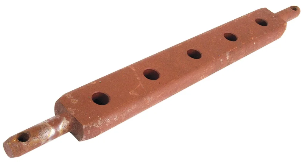 Ackerschiene Kat 1, 5 Löcher, 520mm, Ø 20mm, 28 x 60 mm