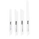 Säbelsägeblätter 4 Stück - 3x 150 mm, und 1x 200 mm - 6, 10 und 18 TPI