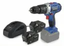 Akkuschlagbohrer 18 V Li-Ion inklusive 2 x 4 Ah Akkus und Ladegerät