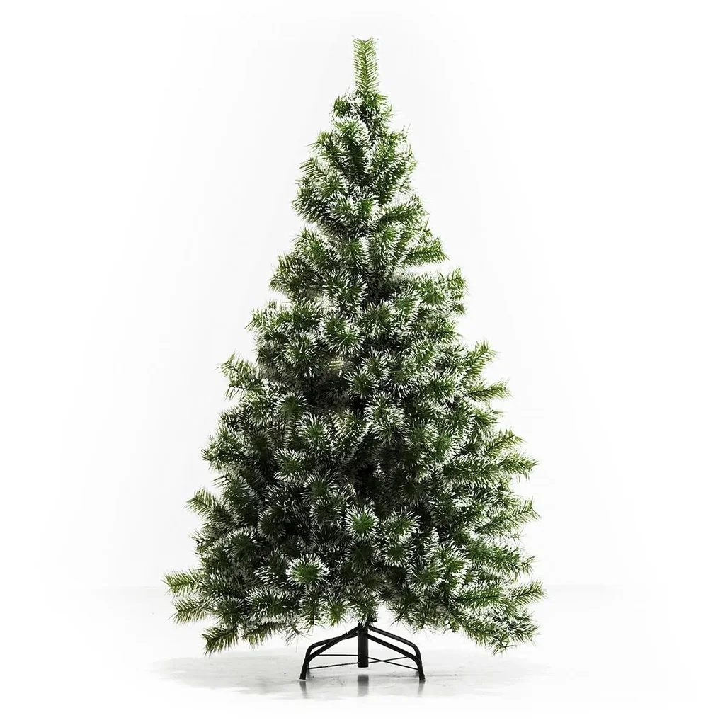 Künstlicher Weihnachtsbaum mit Metallständer grün