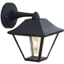 VT-843 Klassische Wandleuchte - 1 Hell - Schwarz - IP44