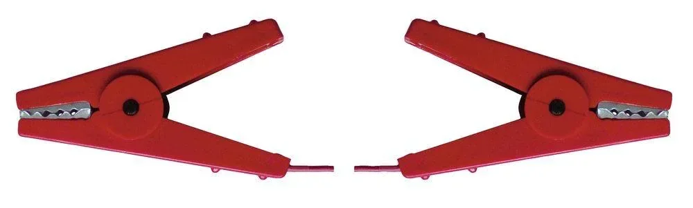 Zaunverbindungskabel mit 2 Krokodilklemmen