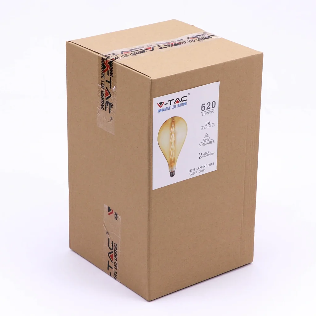 VT-2159 Dimmbare Design-LED-Lampe - 8W - 2000K - G165 - Gold