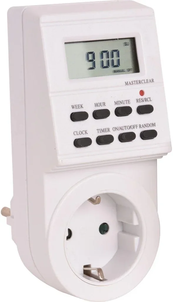 Promax Zeitschaltuhr digitaal Weis