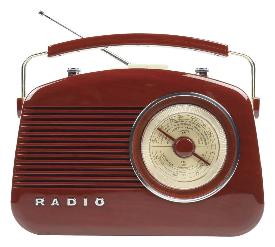 Großes Nostalgie Kofferradio