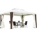 Gartenpavillon inklusive Seitenteile