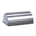 Brotkasten, Glas/Edelstahl