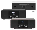 Design Internet/DAB+/UKW-Radio mit Bluetooth, CD, AuxIn, Encoding, schwarz, HRA19INT/BK