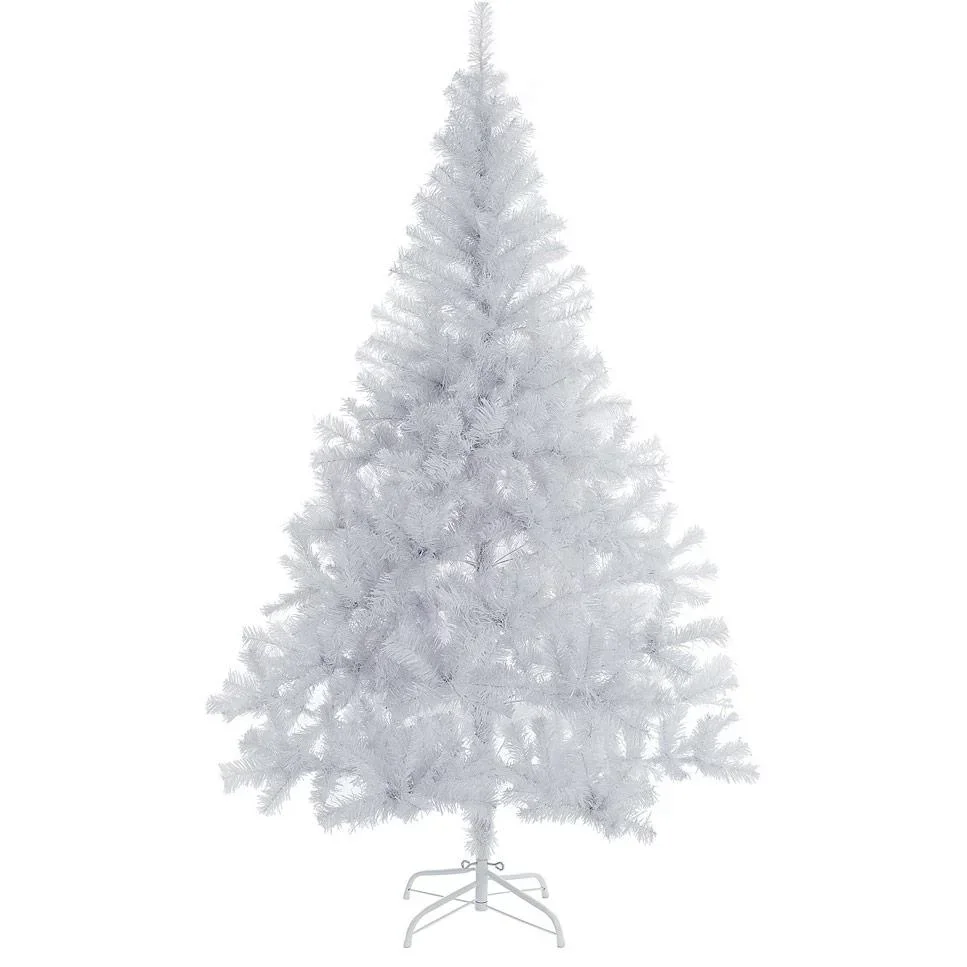 Künstlicher Weihnachtsbaum mit Schnee-Effekt -Weiß 150cm