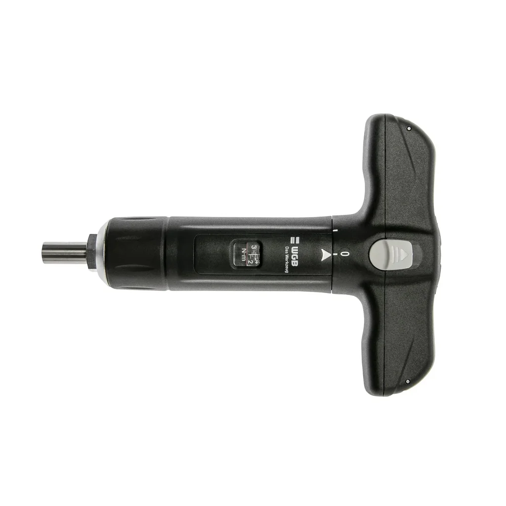 Drehmomentschraubendreher 1/4", 2 - 8 Nm mit T-Griff - 12 teilig