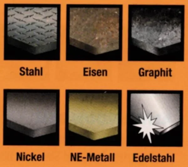 EXTREME Metallbohrer Set 6 tlg. HSS-Cobalt mit Zentrierspitze