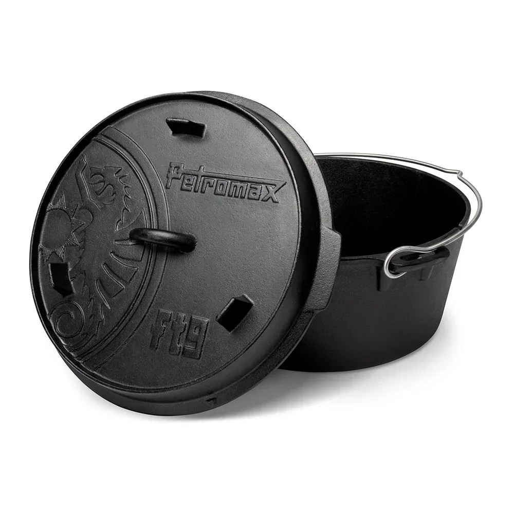 Feuertopf (9qt) planer Boden (ohne Füße)