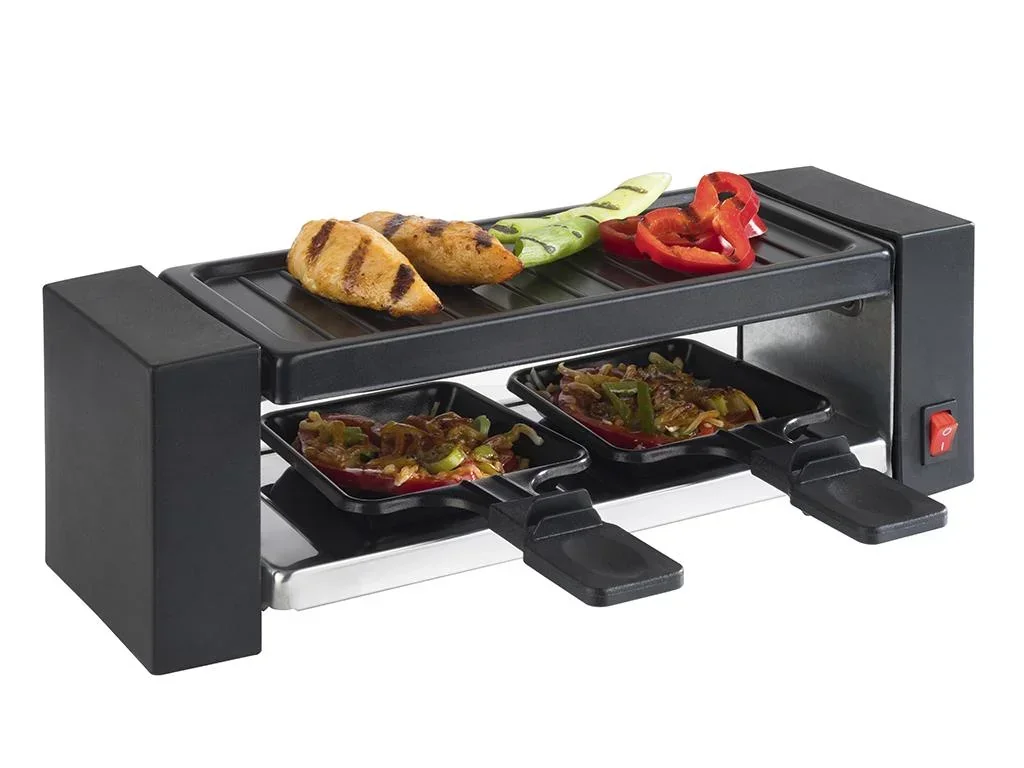 Mini Raclette-Grill 400 Watt - Köstlich Überbacken und Grillen! Korona 45080