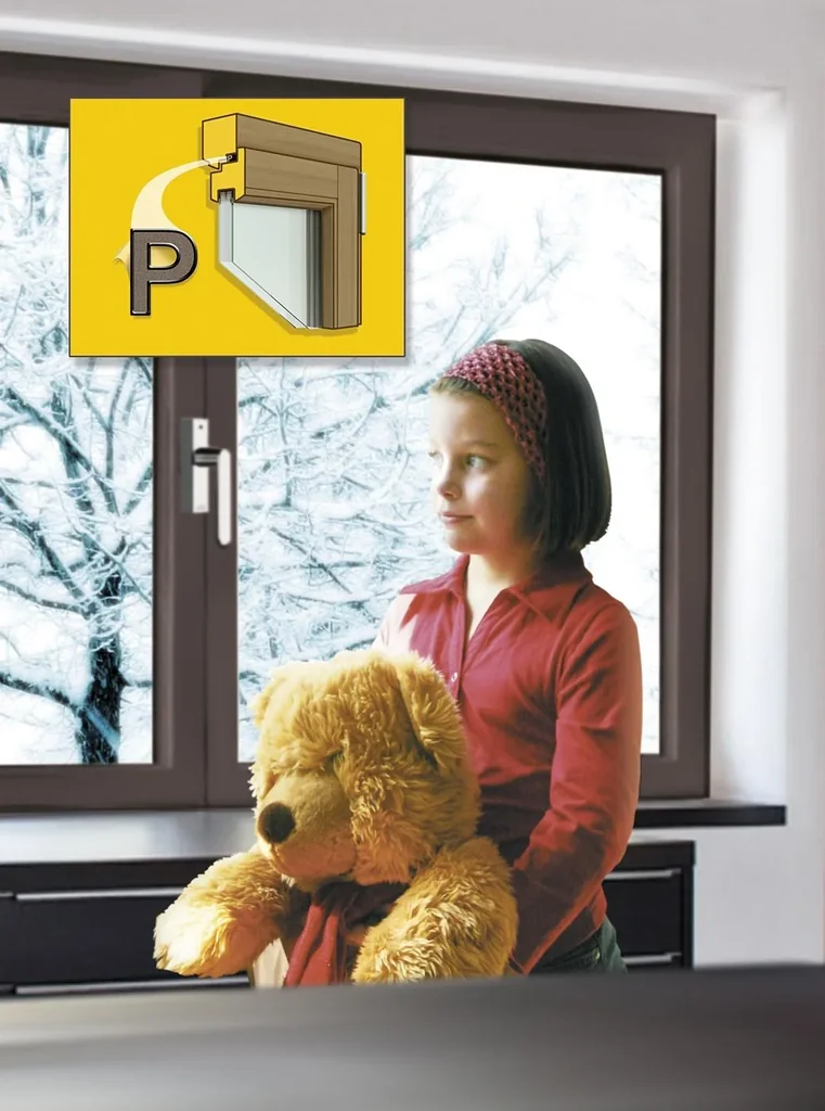 Tür-/ Fensterdichtung, P-Profil