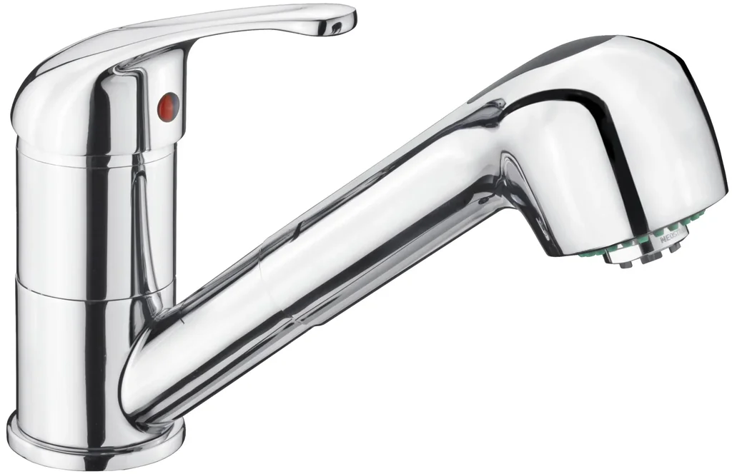 FABIO Spültisch-Einheblmischer Niederdruck m.Brause,chrom