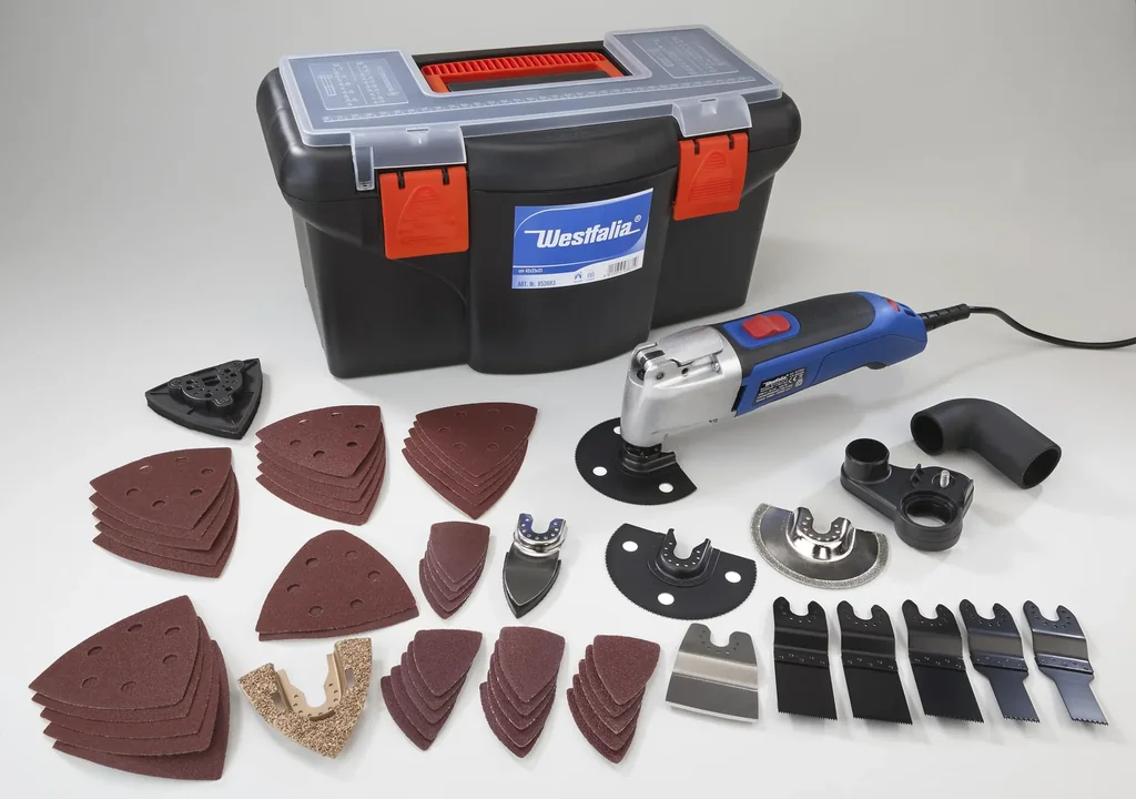 Multifunktionswerkzeug 300 W "Renomaster Pro" 57-teiligem Zubehör Set