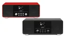 Design DAB+/UKW-Radio mit Bluetooth, CD, USB, AuxIn, Encoding, grau, HRA19DAB/GR