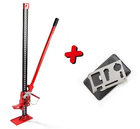 Allzweckheber "agri Shop" bis zu 2 t Tragkraft, Gratis dazu Scheckkarten Multi-Tool