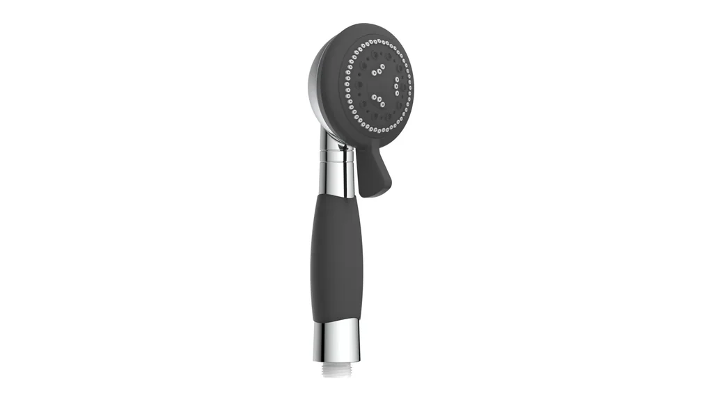 Senioren Handbrause VITAL, Wasserstop-Funktion, Chrom