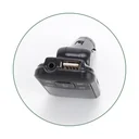 Bluetooth FM Transmitter mit Freisprechfunktion + USB Kfz Ladegerät mit Nothammer